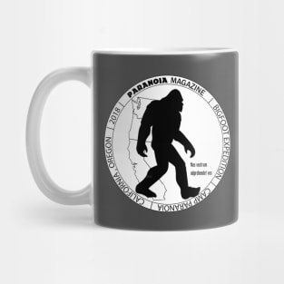 Camp Paranoia - Bigfoot Expedition 2018 Mug